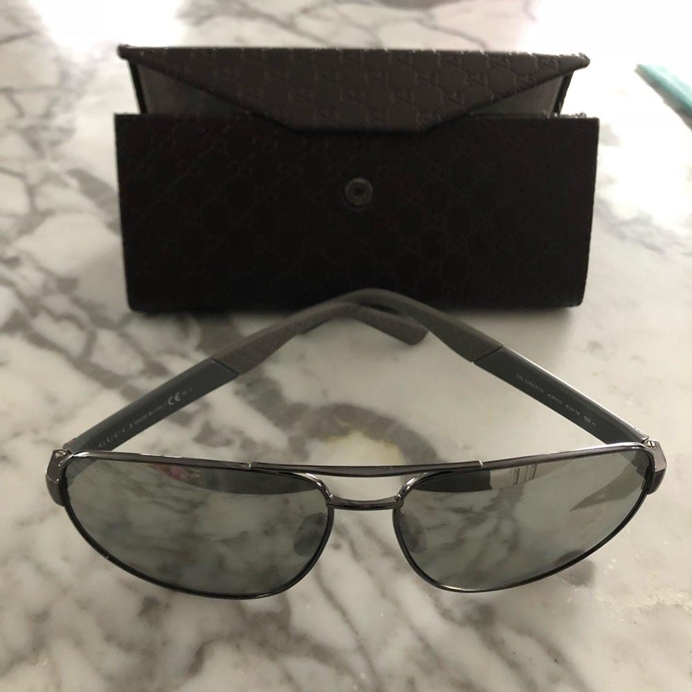 GUCCI Square Men Sunglasses